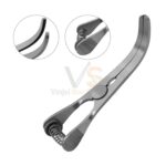 Glover Bulldog Clamp 9cm Curved 4cm Jaws | VS Surgico