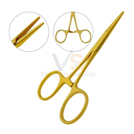 Halsted Mosquito Forceps 5 Str Full Gold | VS Surgico