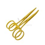 2 Full Gold Hartmann Mosquito Forceps 3 5 Str Curvd | VS Surgico