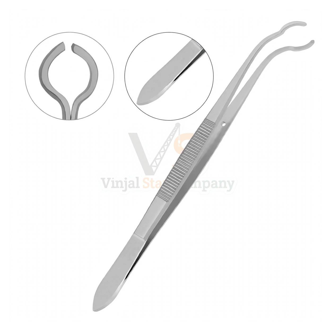 sm5265-1.jpg Davis Sterilizing Syringe Holding Forceps 10 | VS Surgico - Image 1
