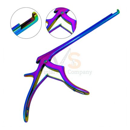 Rainbow Kerrison Rongeur 40 Degree Up 4Mm Bite | VS Surgico