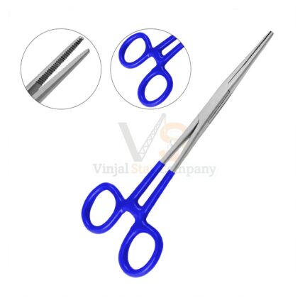 Kelly Hemostatic 5 5 Str Blue Pvc Handle | VS Surgico
